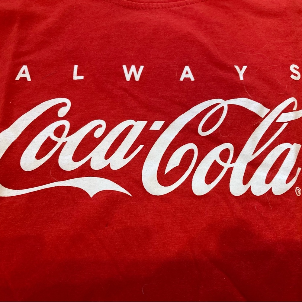 Coca Cola Shirt Sleeve Tshirt